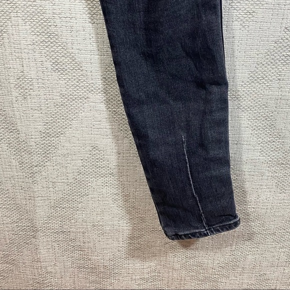 AO.LA by Alice & Olivia high waisted button fly skinny jeans with side stripe - Picture 6 of 12